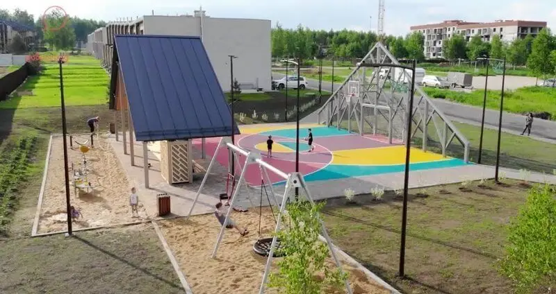 Детская площадка на ул. Столетовых